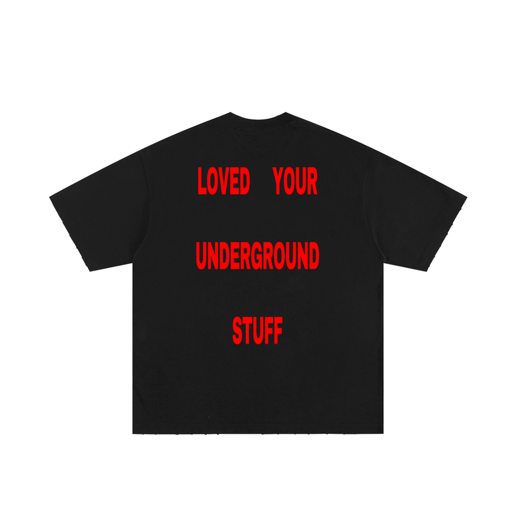 LOVED Heavyweight Hand-frayed T-Shirt