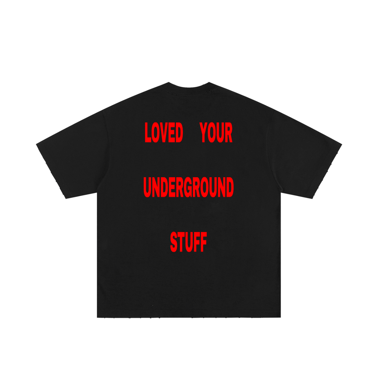 LOVED Heavyweight Hand-frayed T-Shirt