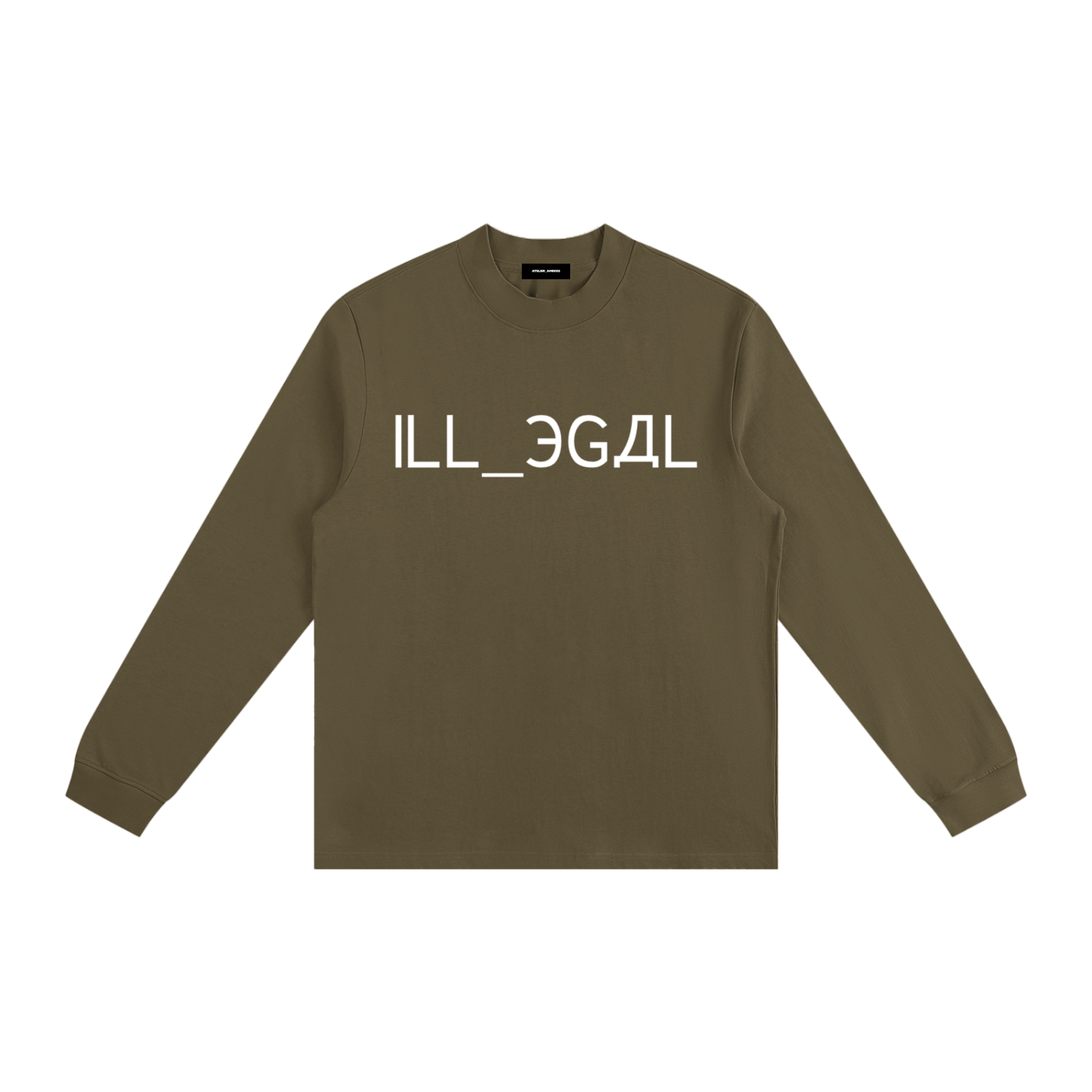 ILL_egal Non-Shrink Mock Neck LS