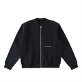 Zip-Up Fleeced Varsity Jacket