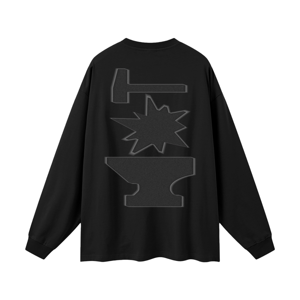 Oversize Bang! Long Sleeve Shirt