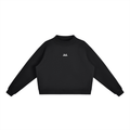 Womens Fleece Mock-Neck Sweatshirt