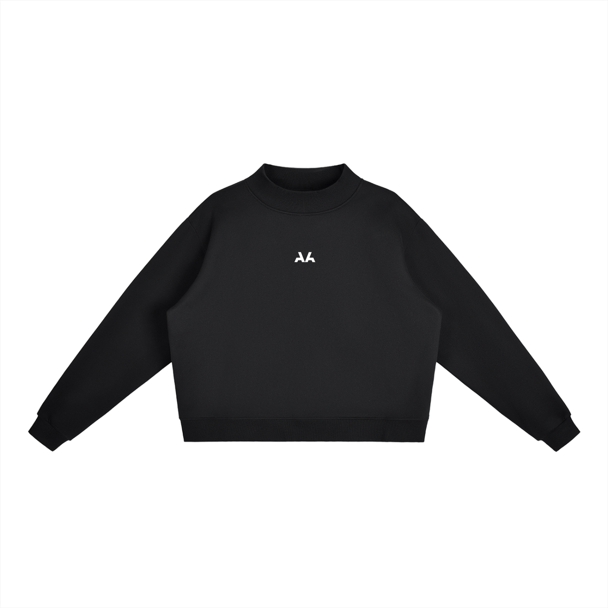 Womens Fleece Mock-Neck Sweatshirt