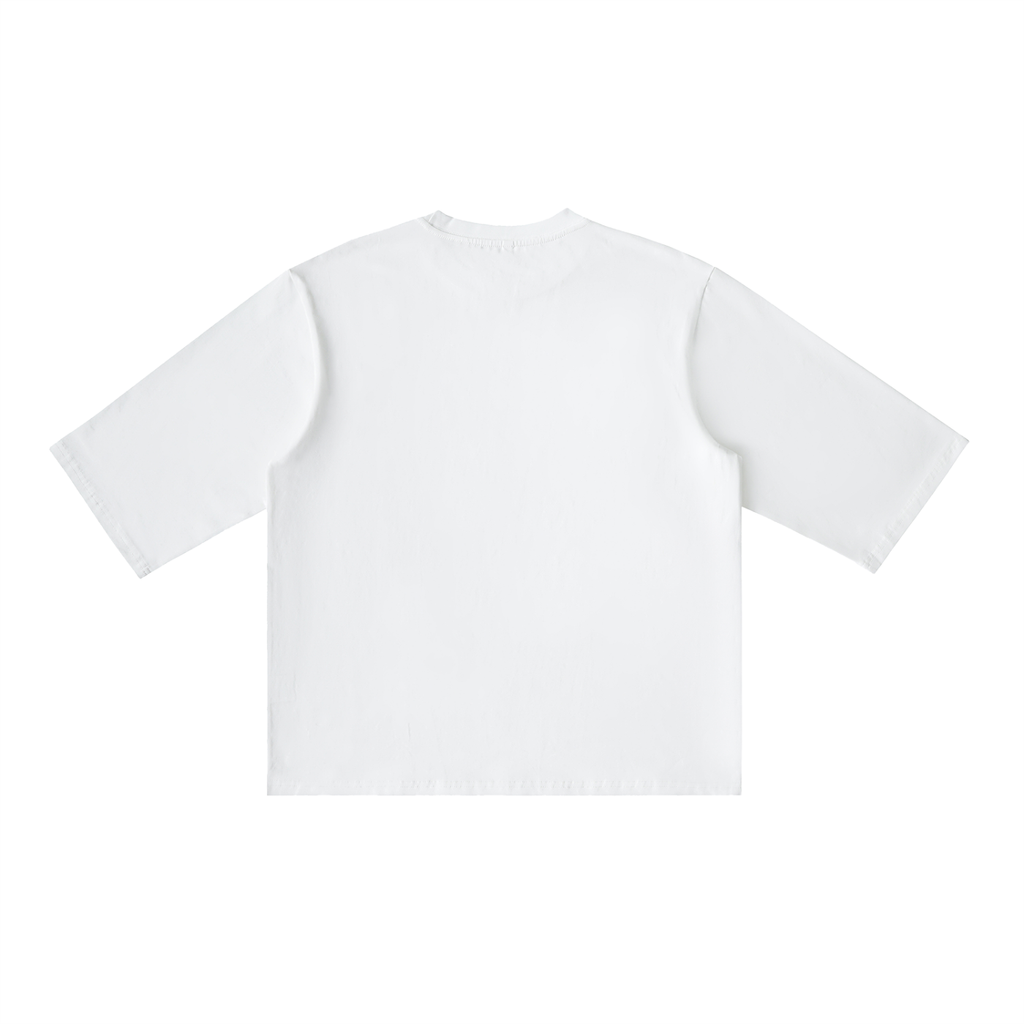 Half Sleeve Ribbed T-Shirt