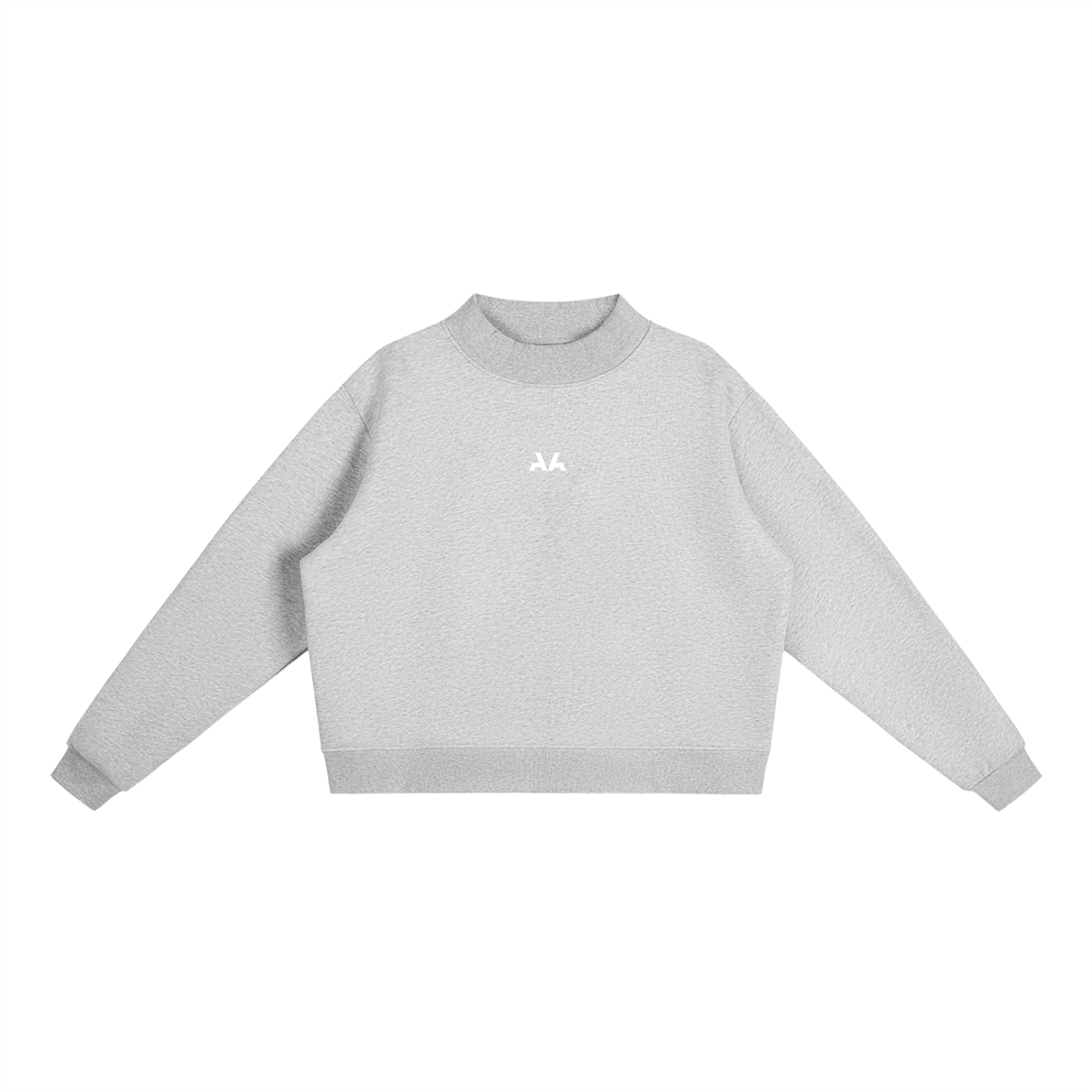 Womens Fleece Mock-Neck Sweatshirt