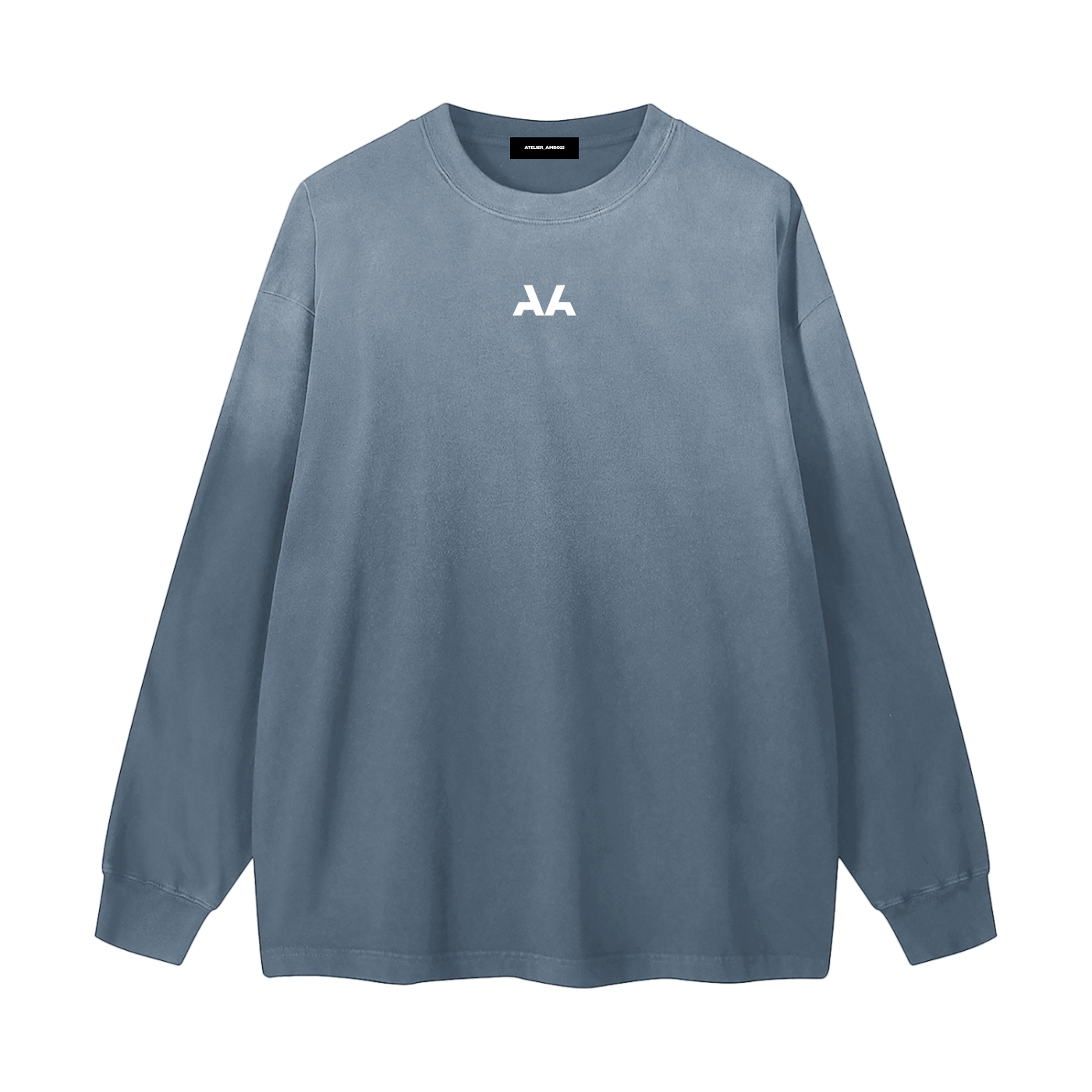 Gradient Washed Long Sleeve Shirt