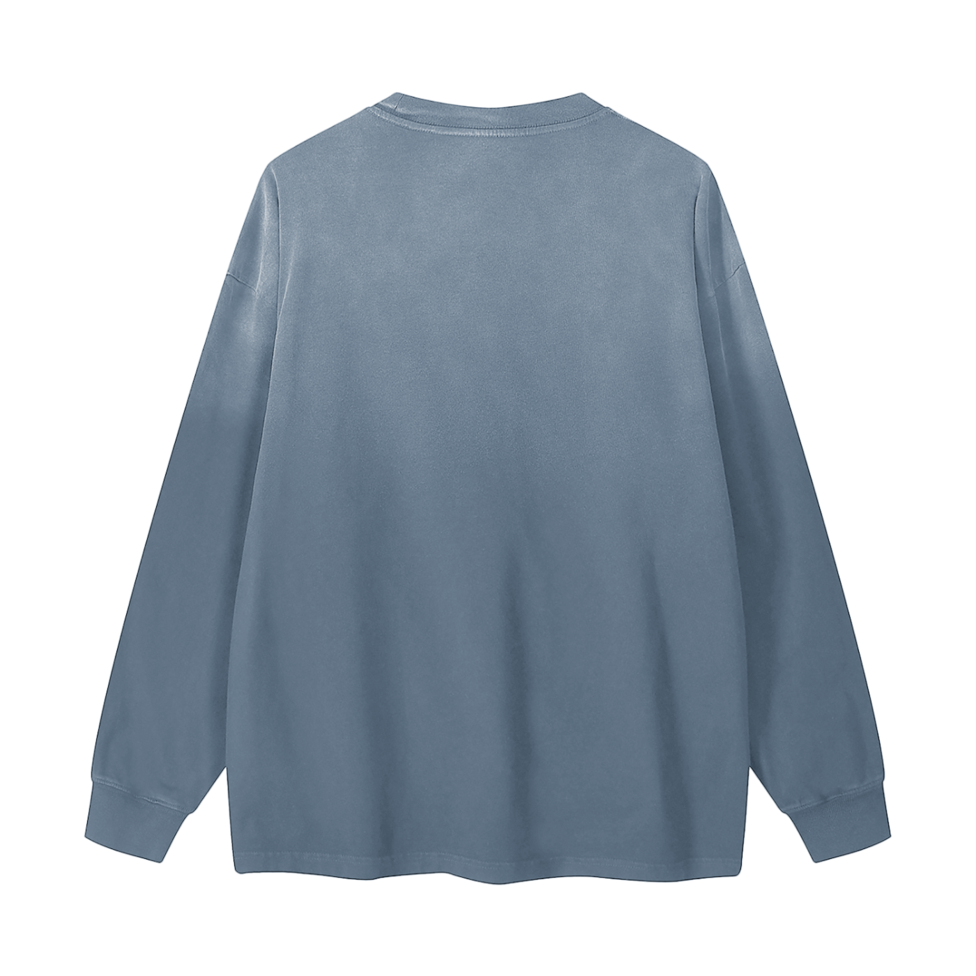 Gradient Washed Long Sleeve Shirt
