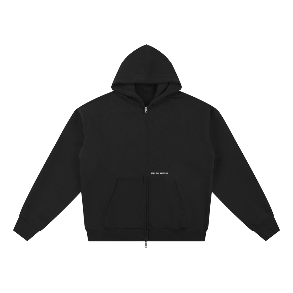Essential Fleece Zip-Through Hoodie
