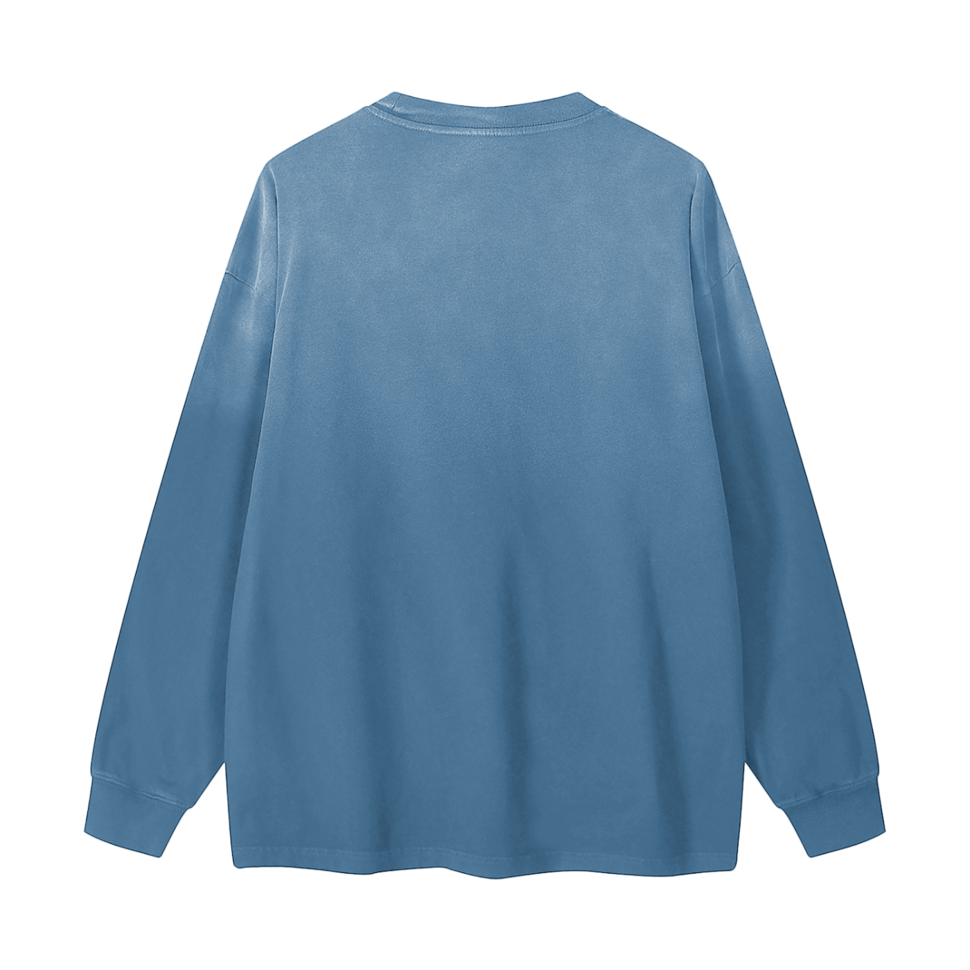 Gradient Washed Long Sleeve Shirt
