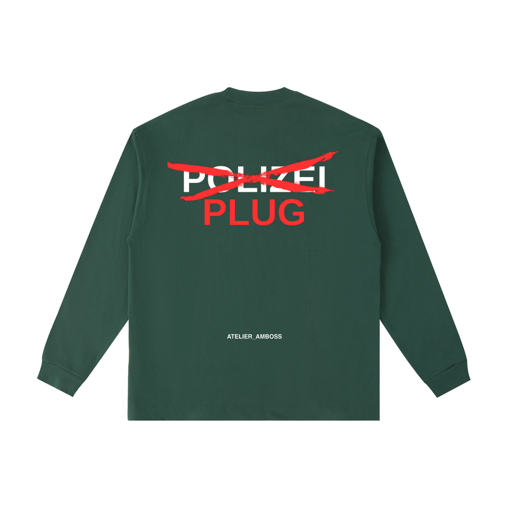 Poli Plug Cotton Long Sleeve T-Shirt