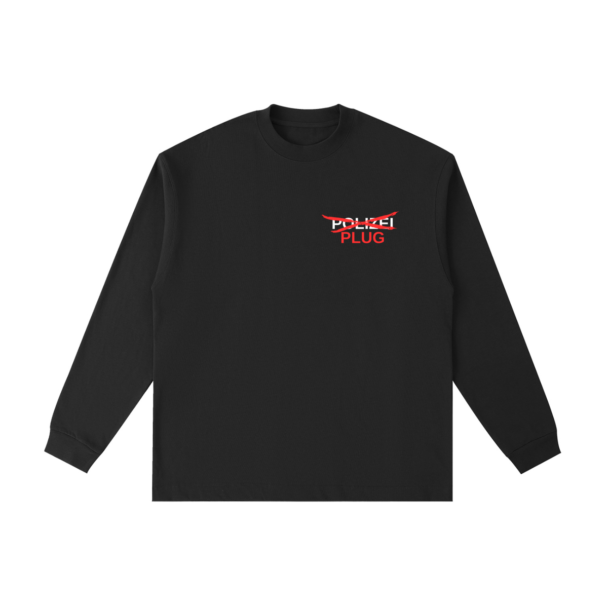 Poli Plug Cotton Long Sleeve T-Shirt