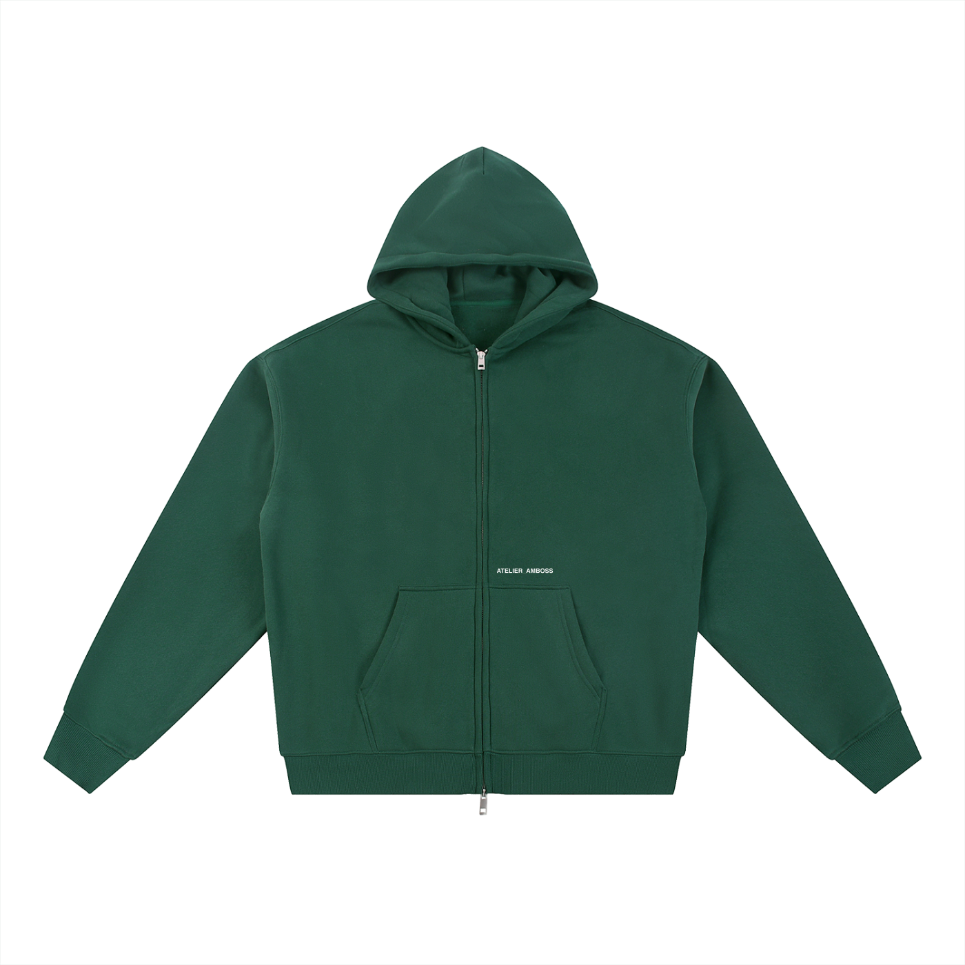 Essential Fleece Zip-Through Hoodie
