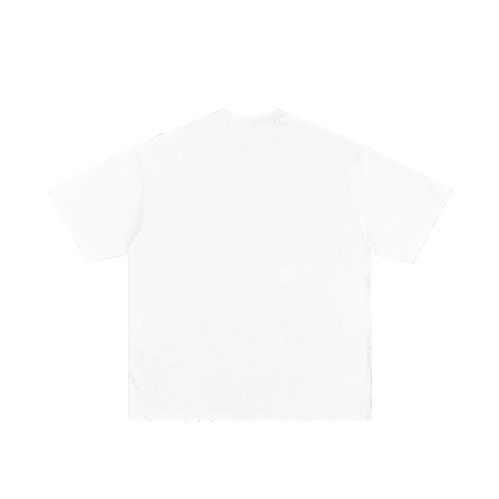 MISSING White Heavyweight Hand-frayed T-Shirt