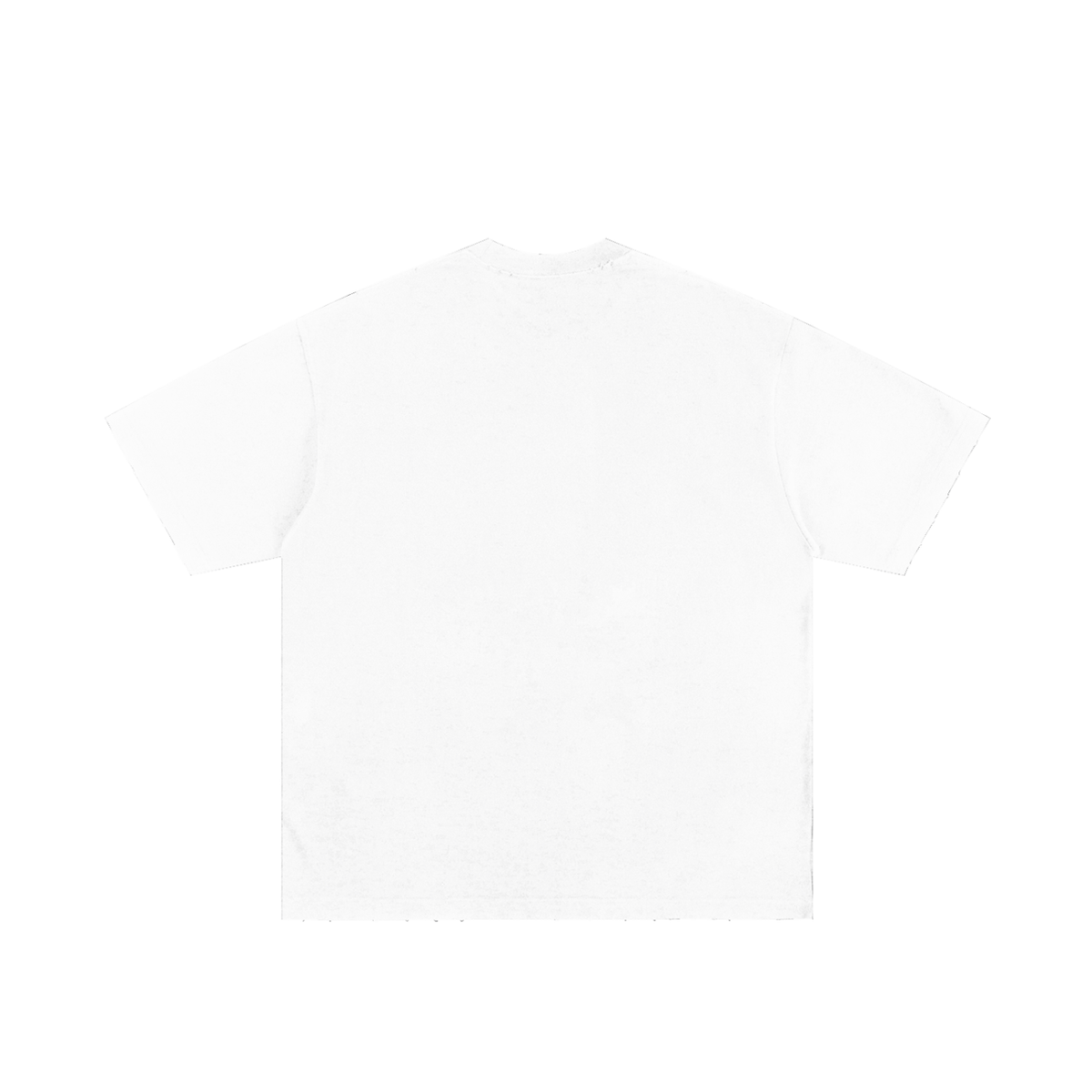 MISSING White Heavyweight Hand-frayed T-Shirt