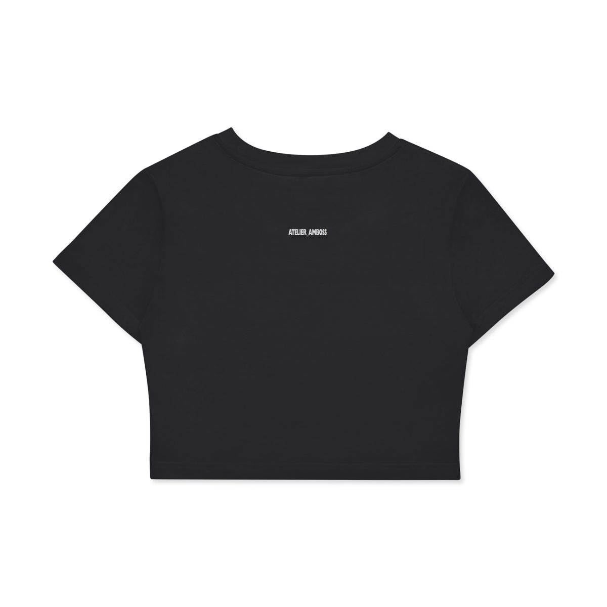 Womens Colorblind  Fitted Crop Cotton T-Shirt