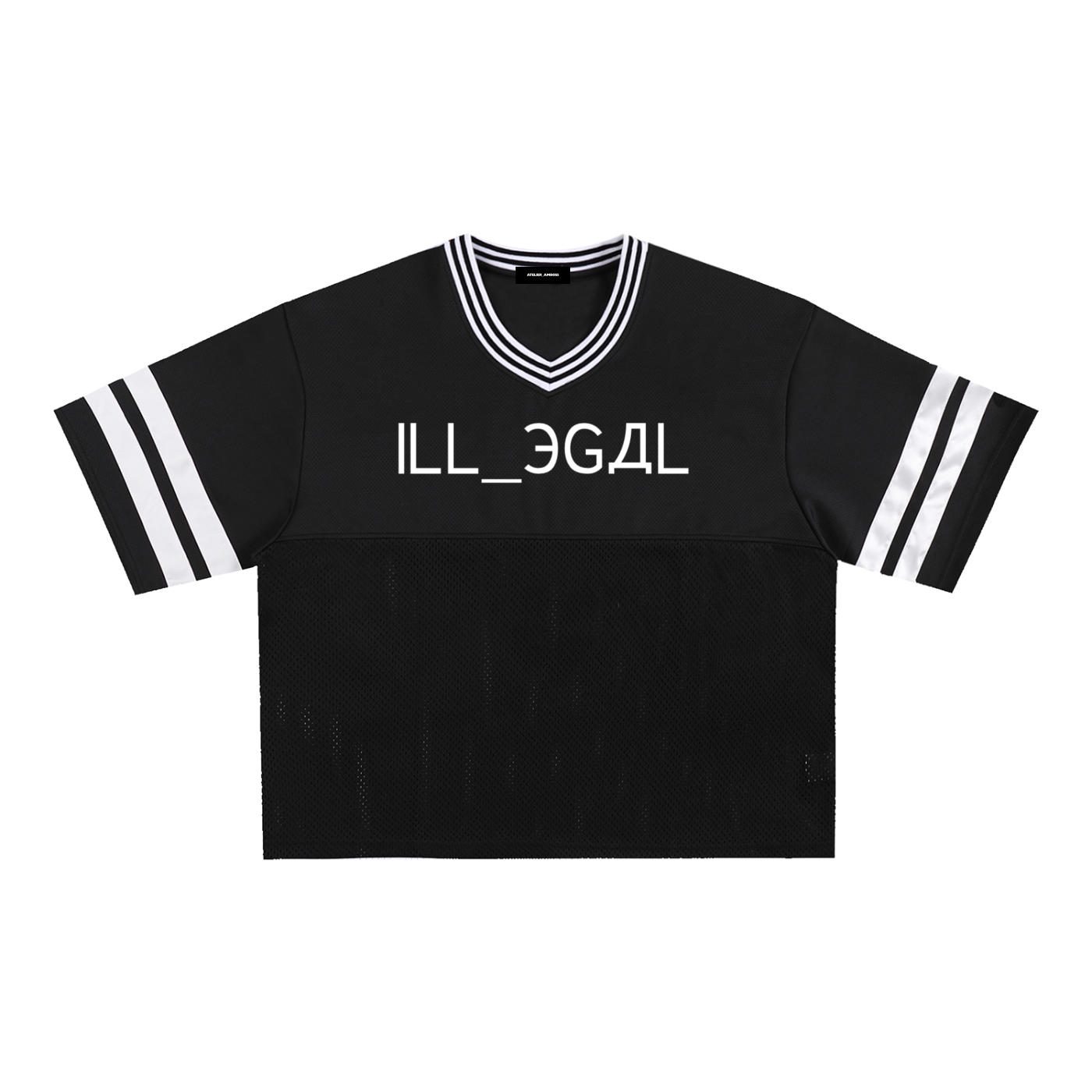 ILL_egal Taped Mesh Boxy T-Shirt