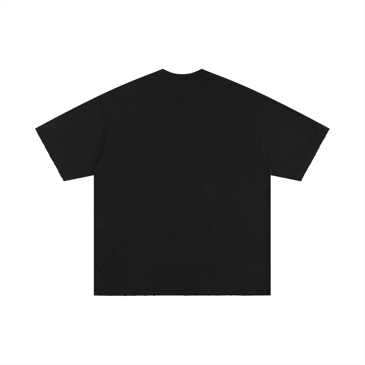 Heavyweight Hand-frayed T-shirt