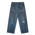 Vintage Wash Baggy Denim Jeans