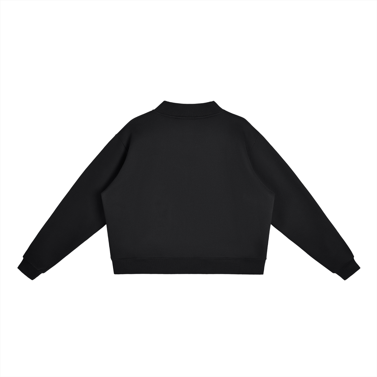 Womens Fleece Mock-Neck Sweatshirt