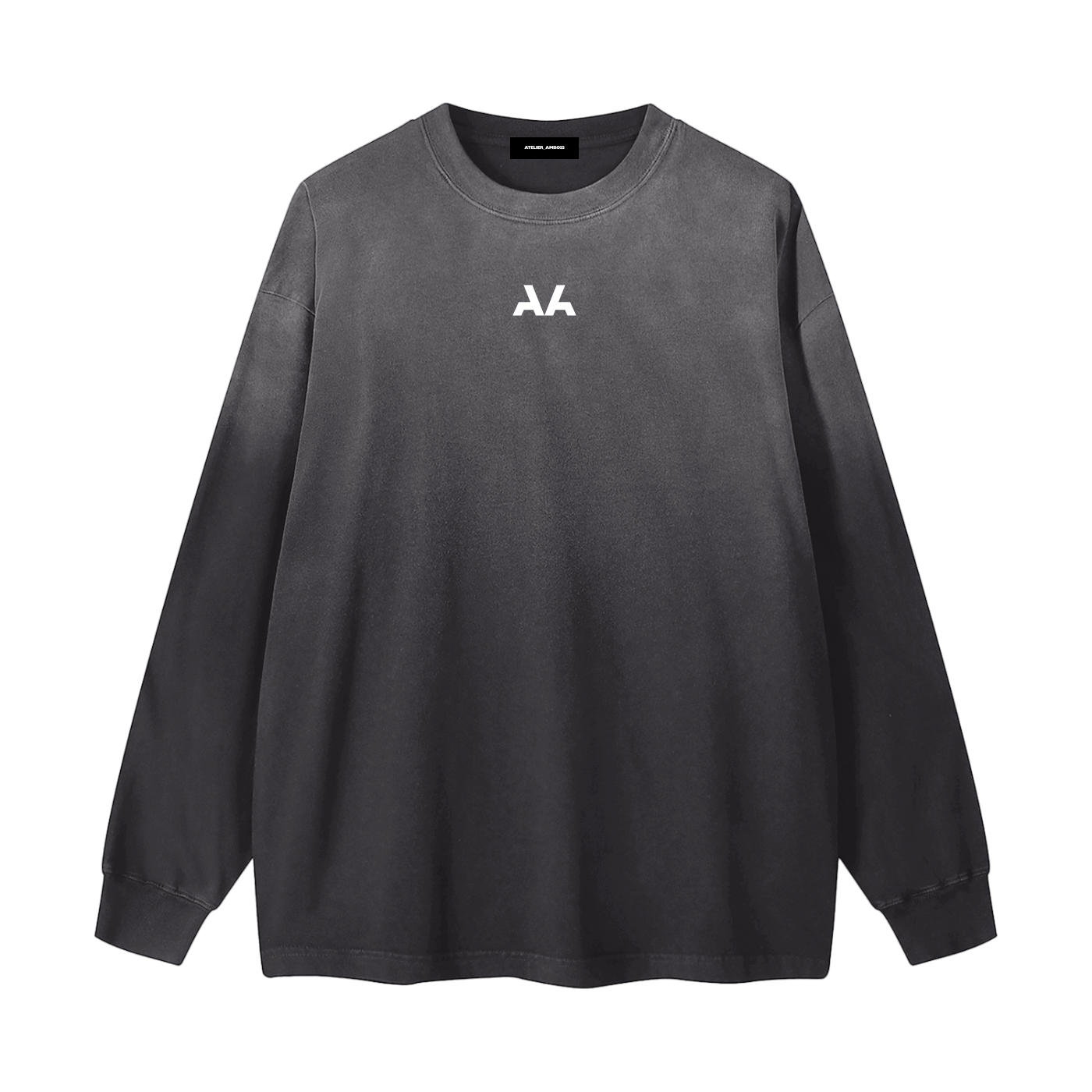 Gradient Washed Long Sleeve Shirt