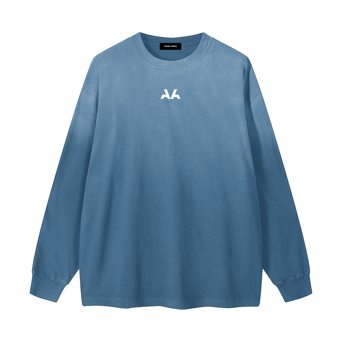 Gradient Washed Long Sleeve Shirt