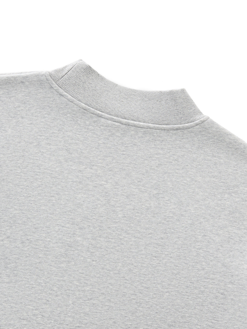 Womens Fleece Mock-Neck Sweatshirt