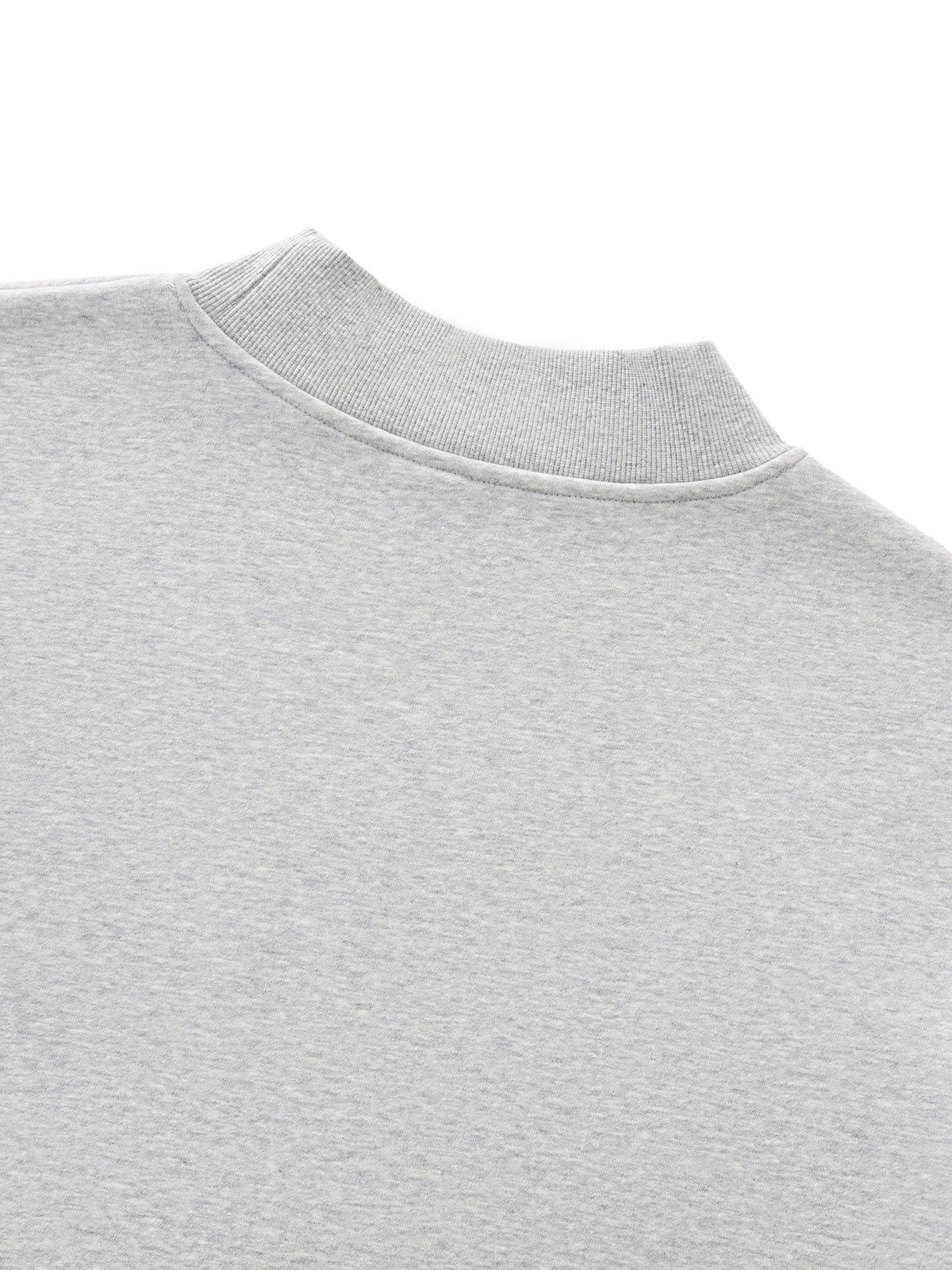 Womens Fleece Mock-Neck Sweatshirt