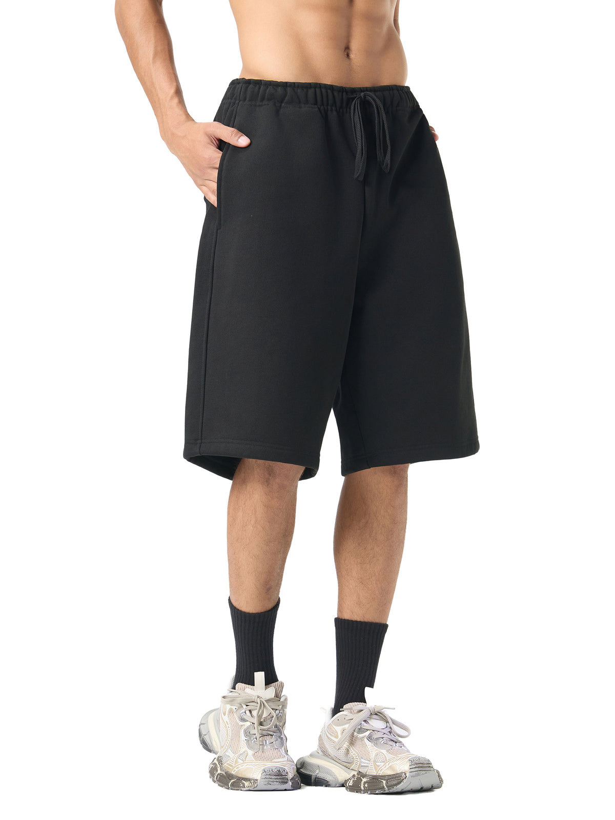 Oversize Heavyweight Fleece Shorts