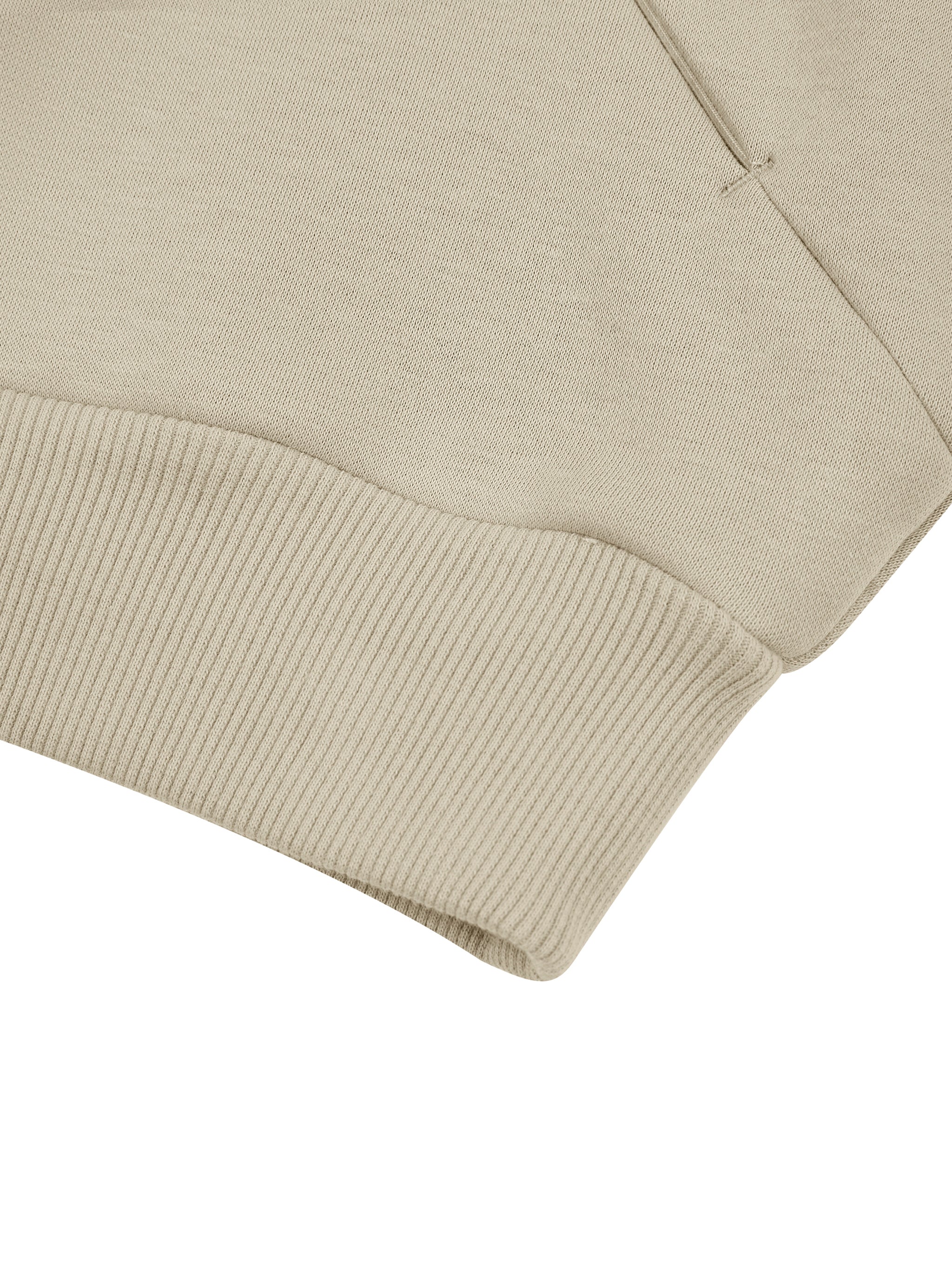 Curved Panel Raglan Hoodie